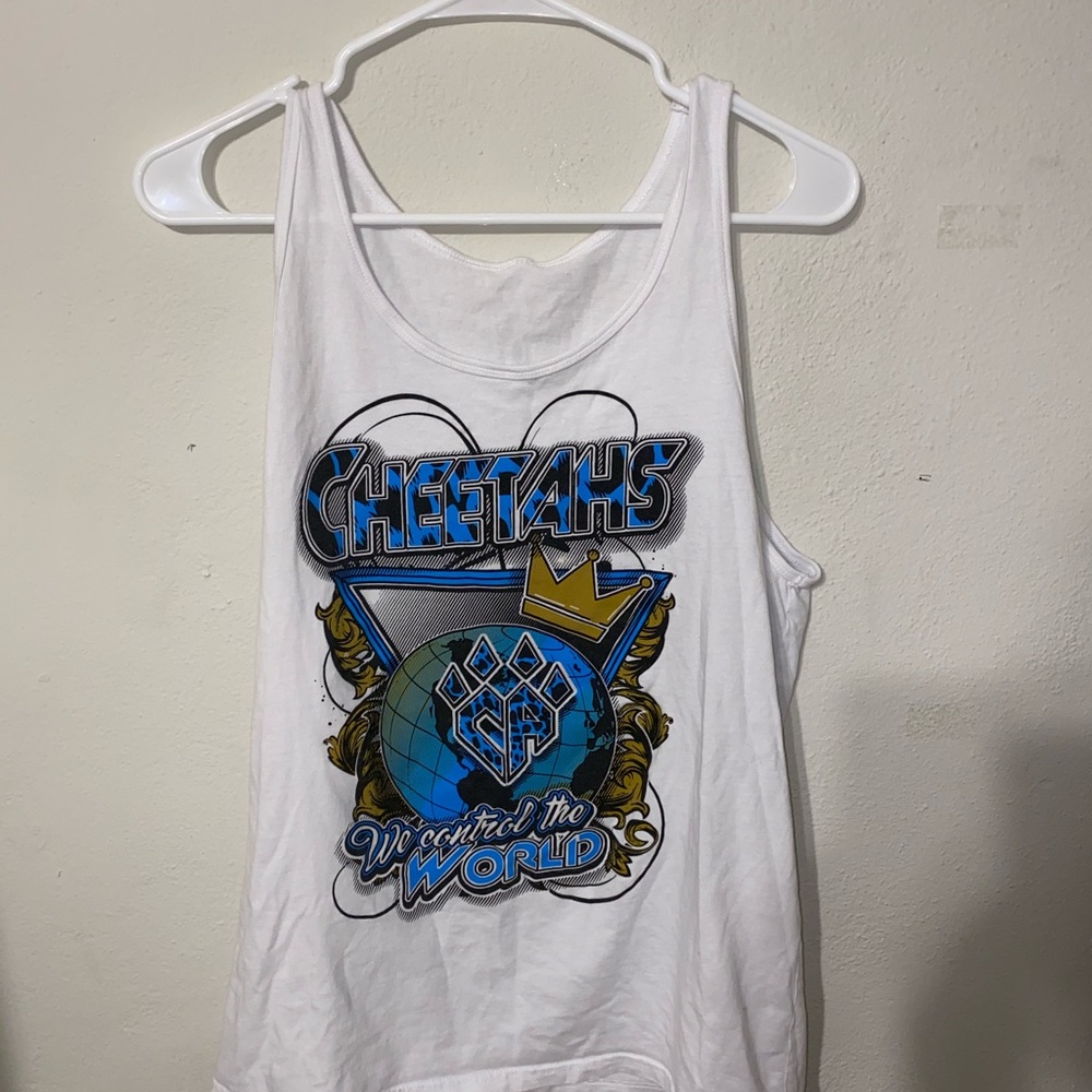 Cheer Atheltics cheetahs tank top